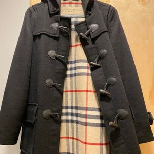 Burberry Brit Hooded Toggle Duffle Coat - Like New